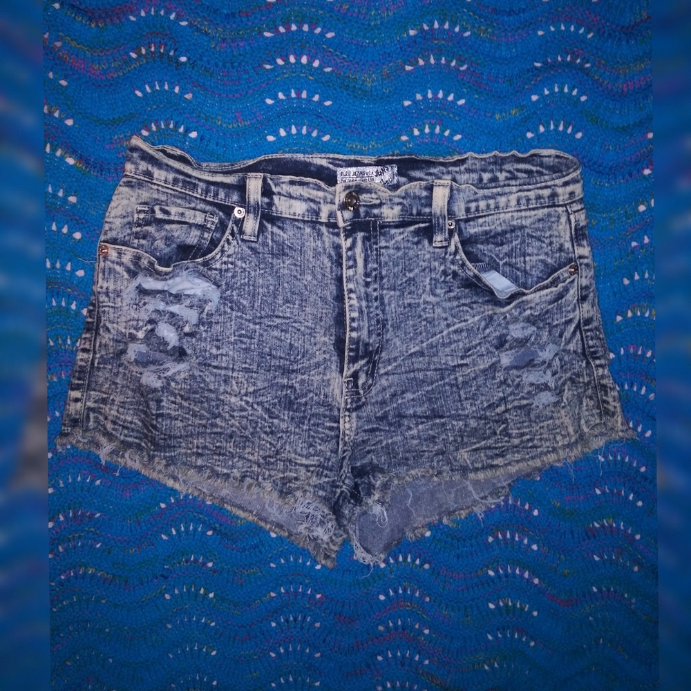 Bleu Jean shorts 2X